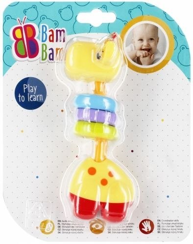 Grzechotka Bam Bam żyrafka (482507) Grzechotka Bam Bam żyrafka (482507)
