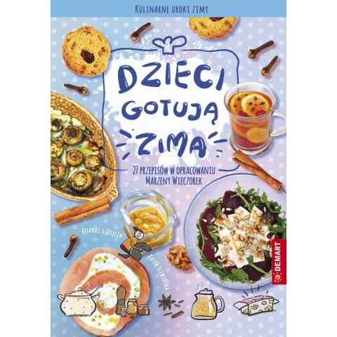 Książeczka edukacyjna Demart ksiązka kucharska zima Książeczka edukacyjna Demart ksiązka kucharska zima