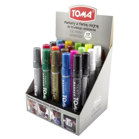 Marker olejowy Toma, mix Marker olejowy Toma, mix