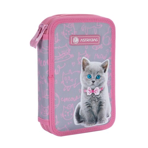Piórnik Astra Astrabag Pinky Kitty AC2 (503022050) Piórnik Astra Astrabag Pinky Kitty AC2 (503022050)