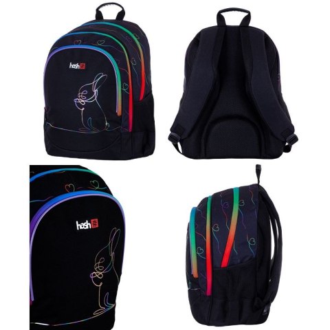 Plecak Astra HASH RAINBOW BUNNY, (502023106) Plecak Astra HASH RAINBOW BUNNY, (502023106)
