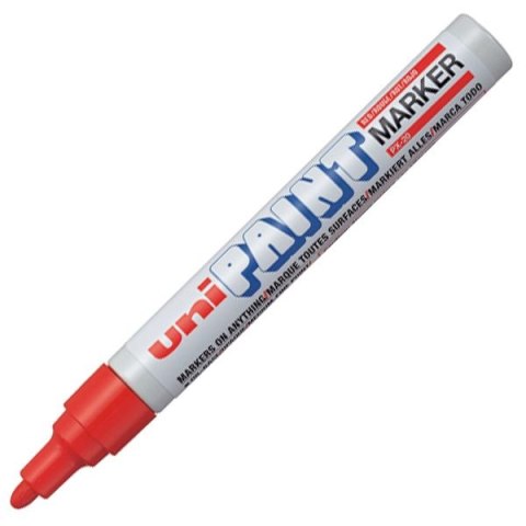 Profesjonalny marker olejowy UNI PX-20 czerwony Profesjonalny marker olejowy UNI PX-20 czerwony