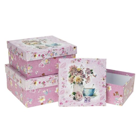 Pudełko na prezent Rozette (PUK-22021-KW set 3 pcs) Pudełko na prezent Rozette (PUK-22021-KW set 3 pcs)