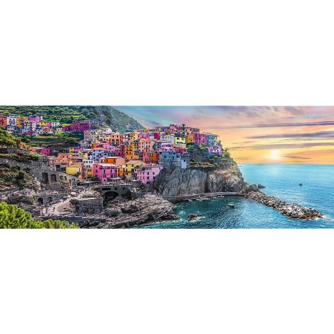 Puzzle Trefl Vernazza o zachodzie słońca, Włochy 500 el. (29516) Puzzle Trefl Vernazza o zachodzie słońca, Włochy 500 el. (29516)