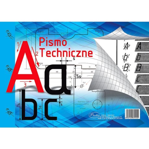 Blok do pisma technicznego Protos A4 5k Blok do pisma technicznego Protos A4 5k