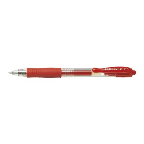 Długopis żelowy Pilot G2 czerwony 0,5mm (BL-G2-5-R) Długopis żelowy Pilot G2 czerwony 0,5mm (BL-G2-5-R)
