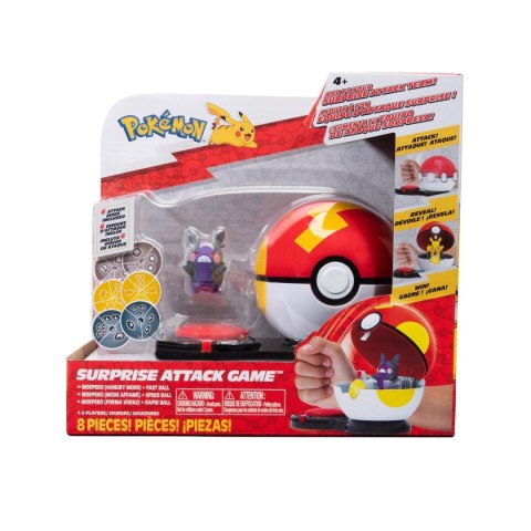Figurka Orbico Sp. Z O.o. POKEMON Surprise Attack Gra - Morpeko Hangry-Mode with Fast Ball (PKW3168) Figurka Orbico Sp. Z O.o. POKEMON Surprise Attack Gra - Morpeko Hangry-Mode with Fast Ball (PKW3168)