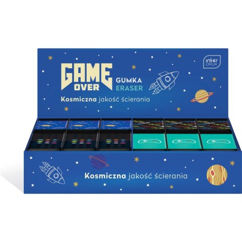 Gumka do mazania Interdruk GAME OVER (IGUGAME) Gumka do mazania Interdruk GAME OVER (IGUGAME)