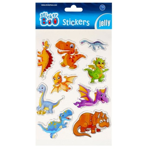 Naklejka (nalepka) Stickerboo S-Boo Jelly Dino (493721) Naklejka (nalepka) Stickerboo S-Boo Jelly Dino (493721)