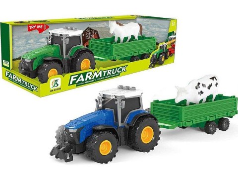 Traktor Adar z przyczepą, światło i dźwięk (587007) Traktor Adar z przyczepą, światło i dźwięk (587007)