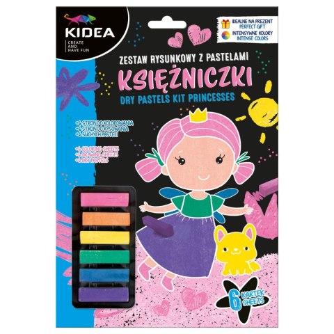 Zestaw kreatywny Derform Kidea ZESTAW RYS.Z PASTELAMI (ZRPKKA) Zestaw kreatywny Derform Kidea ZESTAW RYS.Z PASTELAMI (ZRPKKA)