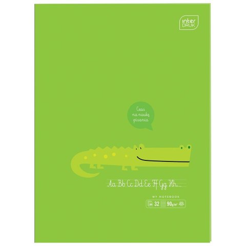 Zeszyt Interdruk 5902277297426 A4 32k. 90g trzy linie Zeszyt Interdruk 5902277297426 A4 32k. 90g trzy linie