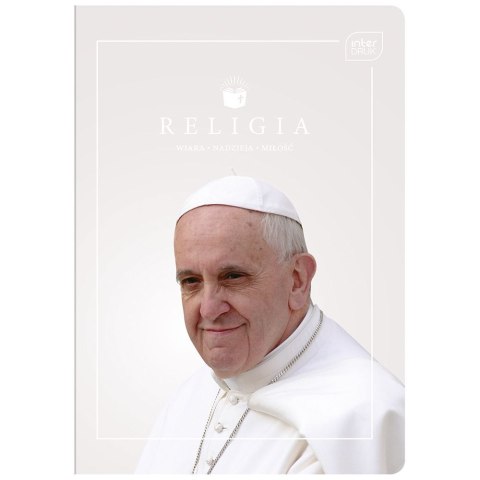 Zeszyt tematyczny Interdruk Jan Paweł II/Franciszek RELIGIA A5 60k. 70g krata (ZE60RELMIX) Zeszyt tematyczny Interdruk Jan Paweł II/Franciszek RELIGIA A5 60k. 70g krata (ZE60RELMIX)