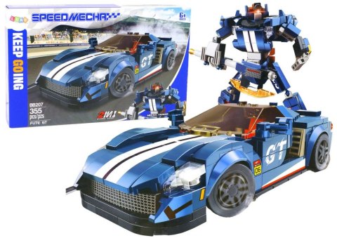 Klocki konstrukcyjne Lean Pojazd Auto Sportowe Robot Fute GT 355 ele. (16567) Klocki konstrukcyjne Lean Pojazd Auto Sportowe Robot Fute GT 355 ele. (16567)