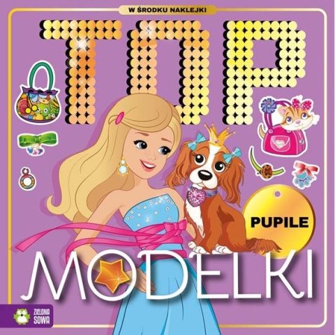 Książeczka edukacyjna Zielona Sowa Top modelki. Pokaz mody. Książeczka edukacyjna Zielona Sowa Top modelki. Pokaz mody.