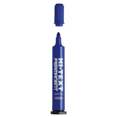 Marker permanentny Fibracolor HI-TEXT 830/PB, niebieski 1,0-5,0mm ścięta końcówka Marker permanentny Fibracolor HI-TEXT 830/PB, niebieski 1,0-5,0mm ścięta końcówka