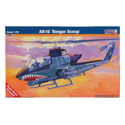 Model do sklejania Mister Craft AH-16 SOOGAR SCOOP B-33 Model do sklejania Mister Craft AH-16 SOOGAR SCOOP B-33