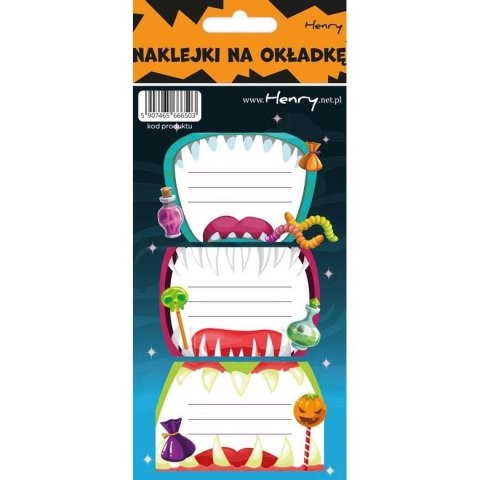Naklejka na zeszyt Henry WAMPIRY (5907465666503) Naklejka na zeszyt Henry WAMPIRY (5907465666503)