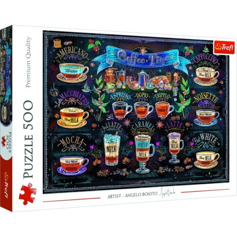 Puzzle Trefl Czas na kawę 500 el. (37449) Puzzle Trefl Czas na kawę 500 el. (37449)