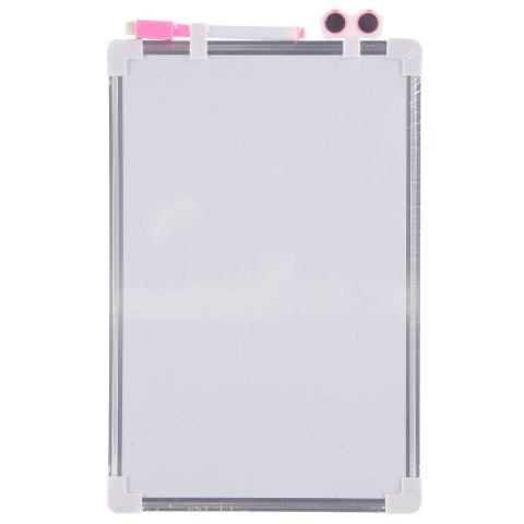 Tablica suchościeralna Adar biała, metalowa, magnetyczna, na flamaster suchościeralny 30x20x1cm (517745) Tablica suchościeralna Adar biała, metalowa, magnetyczna, na flamaster suchościeralny 30x20x1cm (517745)