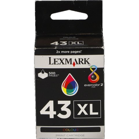 Tusz (cartridge) oryginalny Lexmark z845/p350 CMYK (18yx143b) 43 XL