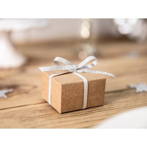 Wstążka Partydeco plastikowa 5x225 [mm x m] srebrny (PRM5-018)