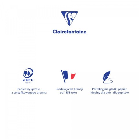 Zeszyt Clairefontaine 63522AMXC CF A5 16k. 90g kratka Zeszyt Clairefontaine 63522AMXC CF A5 16k. 90g kratka
