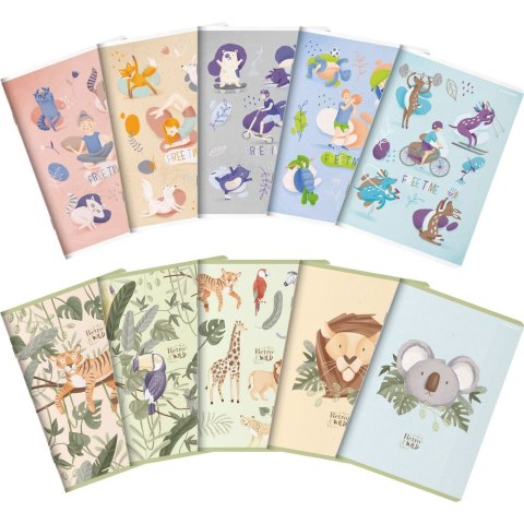 Zeszyt Top 2000 FREE&WILD A5 32k. 70g krata (400157910) Zeszyt Top 2000 FREE&WILD A5 32k. 70g krata (400157910)