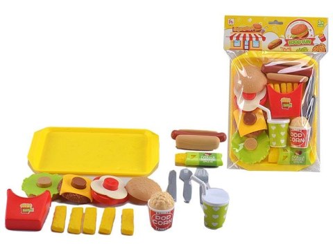 Artykuły kuchenne Adar zestaw fast food z tacą (551916) Artykuły kuchenne Adar zestaw fast food z tacą (551916)