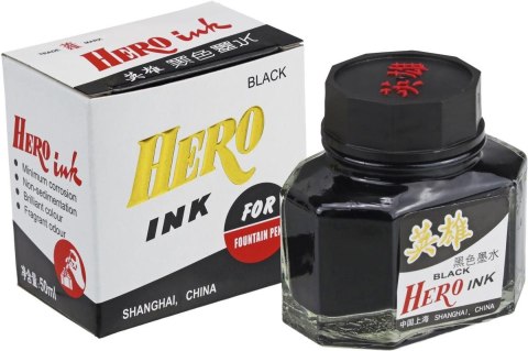 Atrament Hero czarny 50ml Atrament Hero czarny 50ml