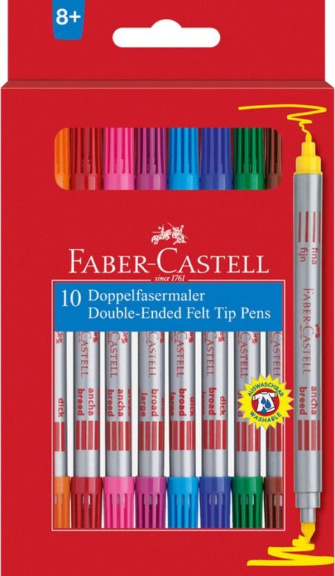 Flamaster Faber Castell Pitt Arist 10 kol. (FC151110) Flamaster Faber Castell Pitt Arist 10 kol. (FC151110)