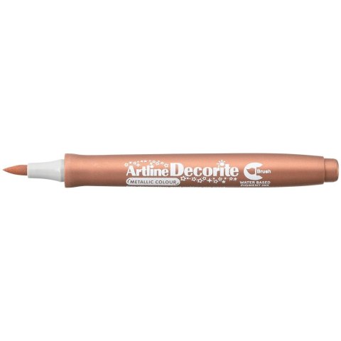 Marker specjalistyczny Artline metaliczny decorite, brązowy pędzelek końcówka (AR-035 6 8) Marker specjalistyczny Artline metaliczny decorite, brązowy pędzelek końcówka (AR-035 6 8)