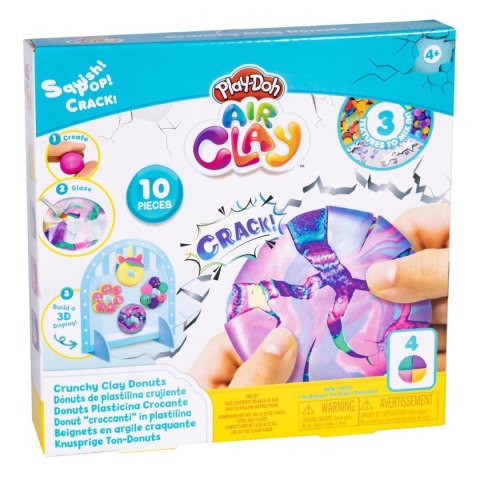 Masa plastyczna dla dzieci Playdoh Air Clay Mini Doughnuts słodkości mix (09307) Masa plastyczna dla dzieci Playdoh Air Clay Mini Doughnuts słodkości mix (09307)