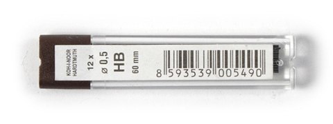 Wkład do ołówka (grafit) Koh-I-Noor 0,5mm 12 szt. (4152) Wkład do ołówka (grafit) Koh-I-Noor 0,5mm 12 szt. (4152)
