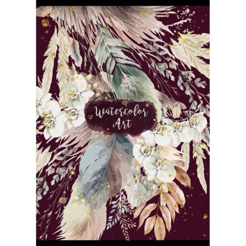 Zeszyt Unipap watercolor art A5 60k. linia Zeszyt Unipap watercolor art A5 60k. linia