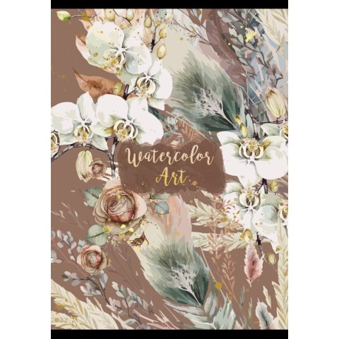 Zeszyt Unipap watercolor art A5 60k. linia Zeszyt Unipap watercolor art A5 60k. linia