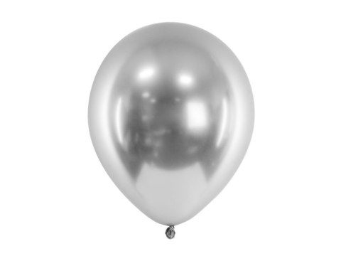 Balon gumowy Partydeco Metalizowane Glossy srebrny 300mm (CHB1-018-50) Balon gumowy Partydeco Metalizowane Glossy srebrny 300mm (CHB1-018-50)