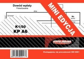Druk samokopiujący Stolgraf A6 50k. (K1/50) Druk samokopiujący Stolgraf A6 50k. (K1/50)