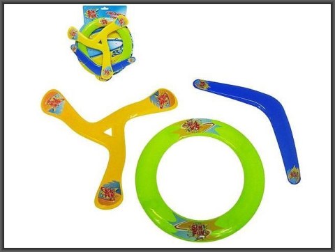 Dysk latający Hipo 25-30cm 3-sztuki w zestawie (720554) Dysk latający Hipo 25-30cm 3-sztuki w zestawie (720554)