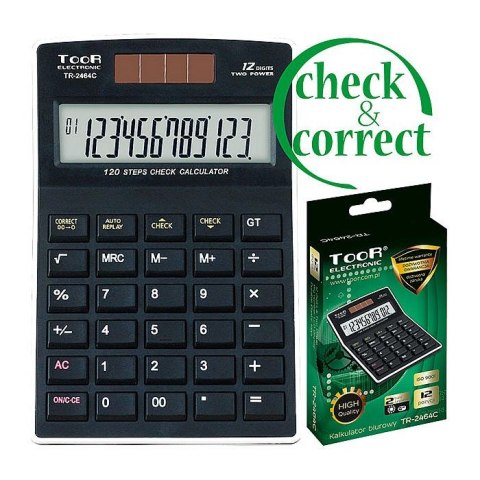Kalkulator na biurko Toore Electronic (120-1476) Kalkulator na biurko Toore Electronic (120-1476)