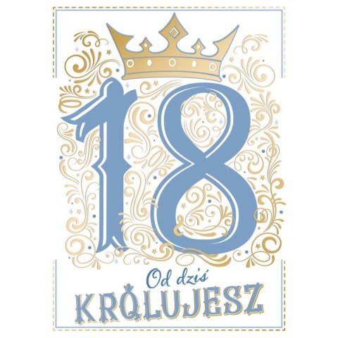 Kartka składana Henry Karnet A5 18 BLUE A5 (5905701481545) Kartka składana Henry Karnet A5 18 BLUE A5 (5905701481545)