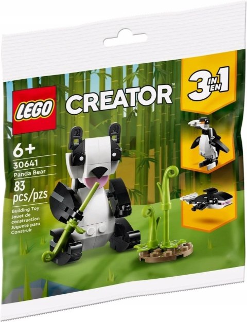 Klocki konstrukcyjne Lego Creator panda 3w1 (30641) Klocki konstrukcyjne Lego Creator panda 3w1 (30641)