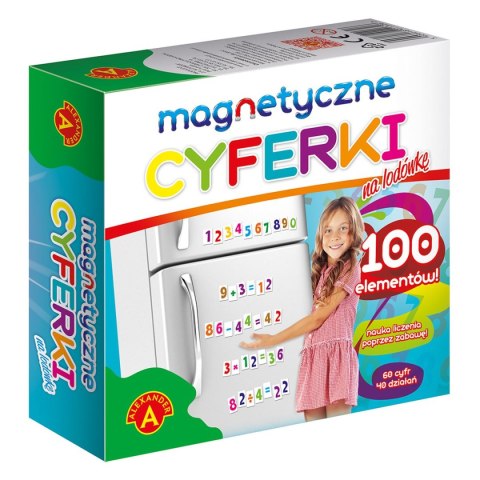 Klocki magnetyczne Alexander CYFERKI MAGNETYCZNE NA LODÓWKĘ Klocki magnetyczne Alexander CYFERKI MAGNETYCZNE NA LODÓWKĘ