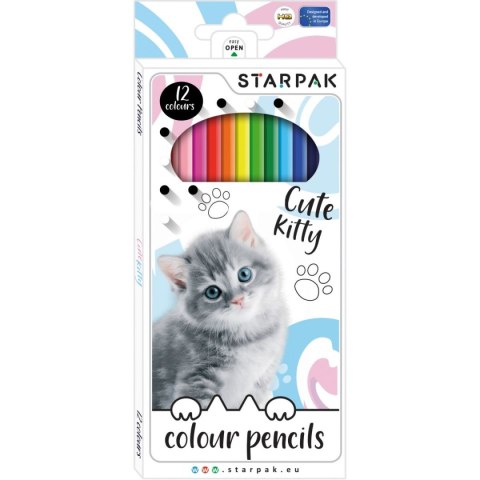 Kredki ołówkowe Starpak 12 kol. (438364) Kredki ołówkowe Starpak 12 kol. (438364)
