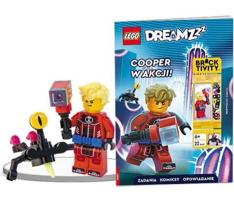 Książeczka edukacyjna Ameet LEGO® DREAMZzz™. Cooper w akcji! (LNC 5403) Książeczka edukacyjna Ameet LEGO® DREAMZzz™. Cooper w akcji! (LNC 5403)