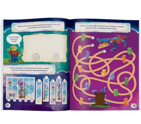 Książeczka edukacyjna Ameet LEGO® DREAMZzz™. Cooper w akcji! (LNC 5403) Książeczka edukacyjna Ameet LEGO® DREAMZzz™. Cooper w akcji! (LNC 5403)