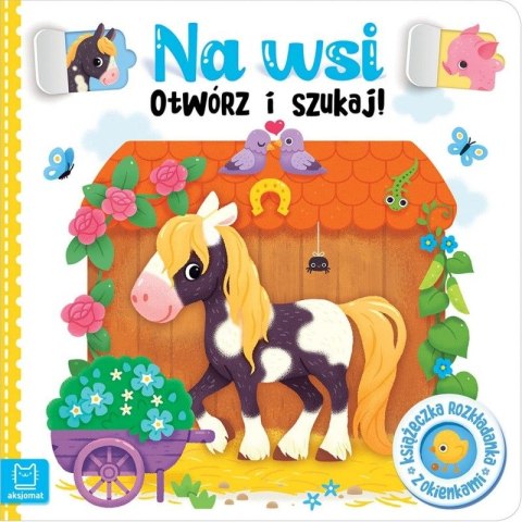 Książka dla dzieci NA WSI. OTWÓRZ I SZUKAJ! Książka dla dzieci NA WSI. OTWÓRZ I SZUKAJ!