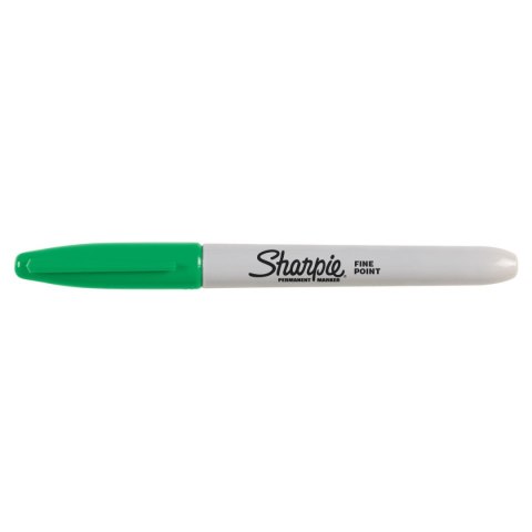 Marker permanentny Paper Mate fine, zielony okrągła końcówka (S0810960) Marker permanentny Paper Mate fine, zielony okrągła końcówka (S0810960)