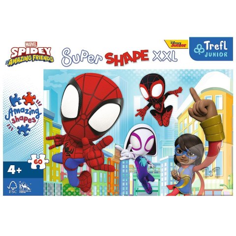 Puzzle Trefl Spiday XXL Sprytny Spiday 60 el. (50012) Puzzle Trefl Spiday XXL Sprytny Spiday 60 el. (50012)