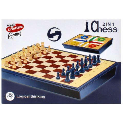 Gra logiczna Mega Creative szachy 2w1 (511316) Gra logiczna Mega Creative szachy 2w1 (511316)